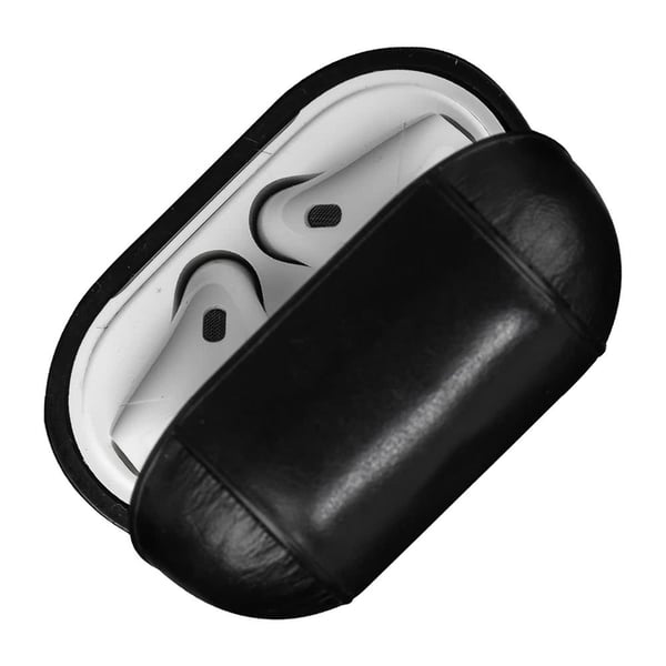 AirPods (1/2) Etui Copenhagen Ægte Læder Sort