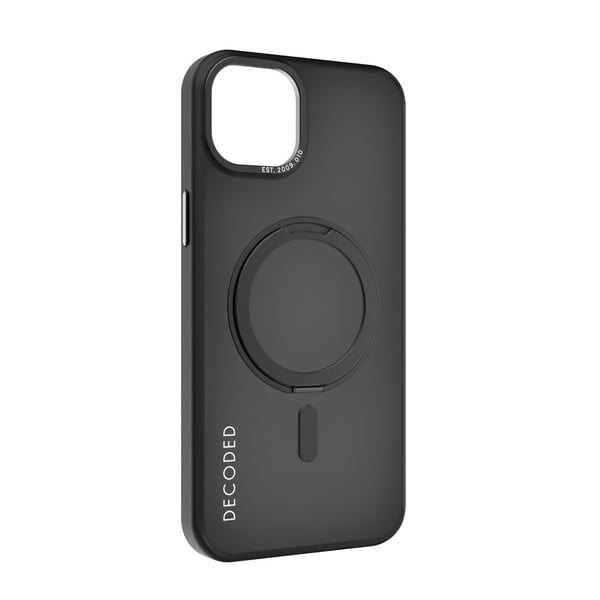 iPhone 15 Plus Skal Recycled Plastic Transparant Loop Stand Back