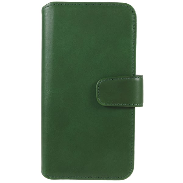 iPhone 14 Plus -kuori Essential Leather Juniper Green