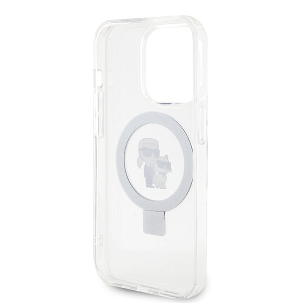 iPhone 15 Skal Ring Stand MagSafe Vit