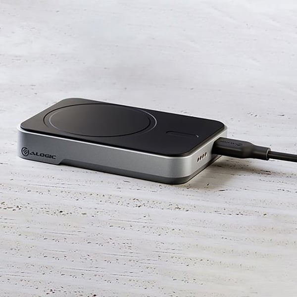 Matrix Universal Magnetisk Powerbank 5000mAh MagSafe Svart