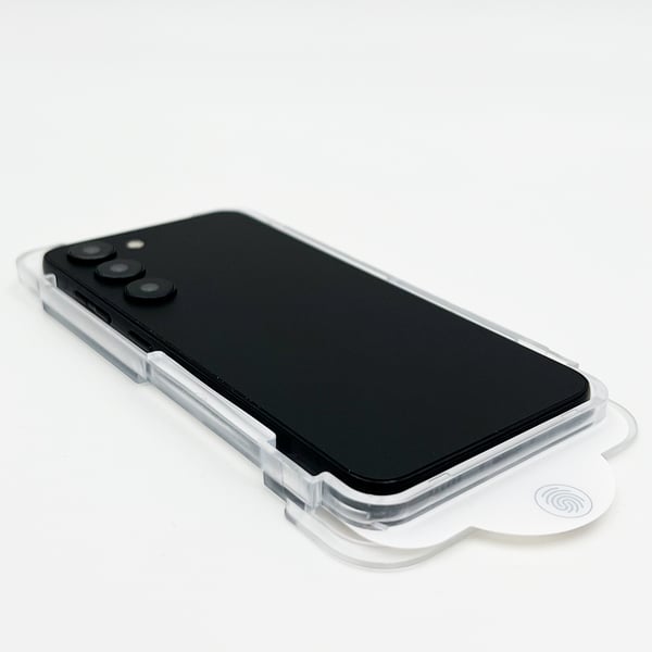 Samsung Galaxy S22/Galaxy S23 skjermbeskytter Glasberga EasyApp
