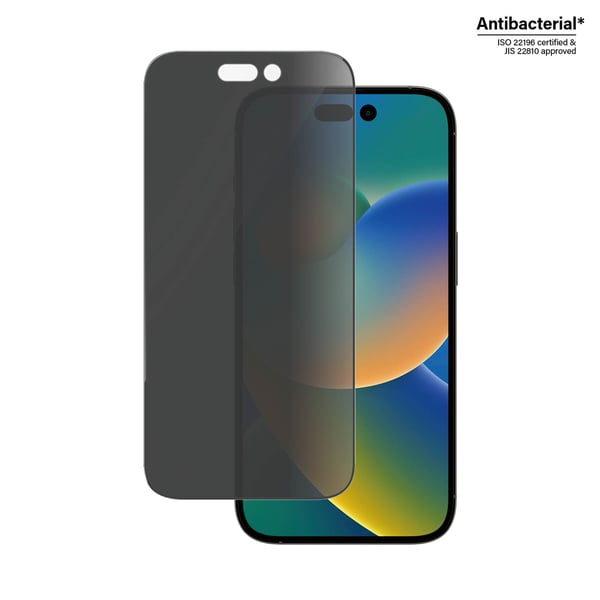iPhone 14 Pro Skærmbeskytter Ultra-Wide Fit Privacy EasyAligne
