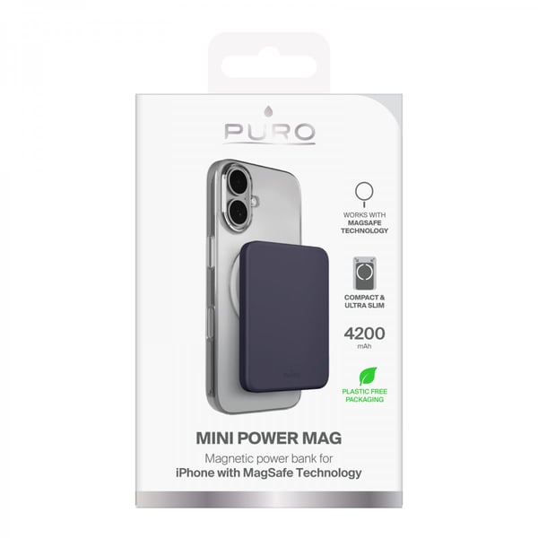 Powerbank Mini Power Mag 4200 mAh Crown Blue