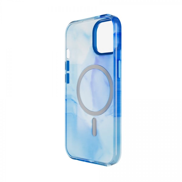 iPhone 15 Cover Aqua Blå