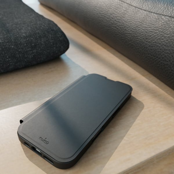 iPhone 16 Suojakotelo Book Mag 2 Musta