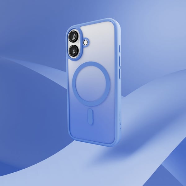 iPhone 16 Cover Gradient Blå