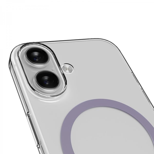 iPhone 17 Cover Lite Mag Transparent Lavendel