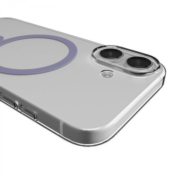 iPhone 17 Cover Lite Mag Transparent Lavendel