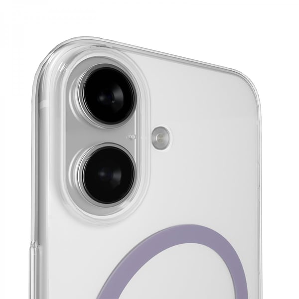 iPhone 17 Cover Lite Mag Transparent Lavendel