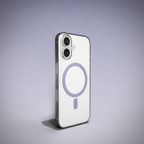 iPhone 17 Cover Lite Mag Transparent Lavendel
