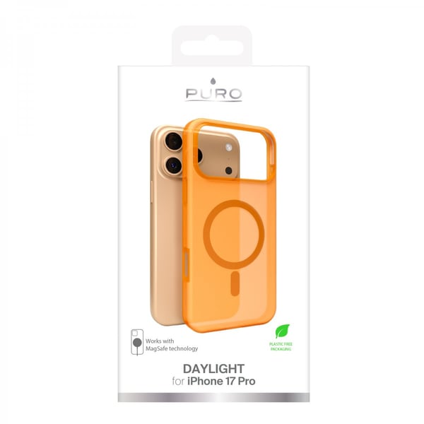 iPhone 17 Pro Cover Daylight MagSafe Orange