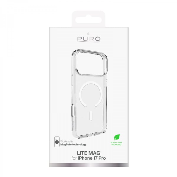 iPhone 17 Pro Cover Lite Mag Transparent