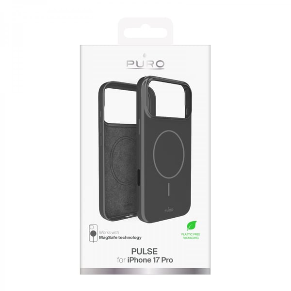 iPhone 17 Pro Cover Pulse MagSafe Mørkegrå