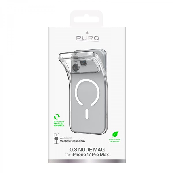 iPhone 17 Pro Max Cover 0.3 Mag Transparent