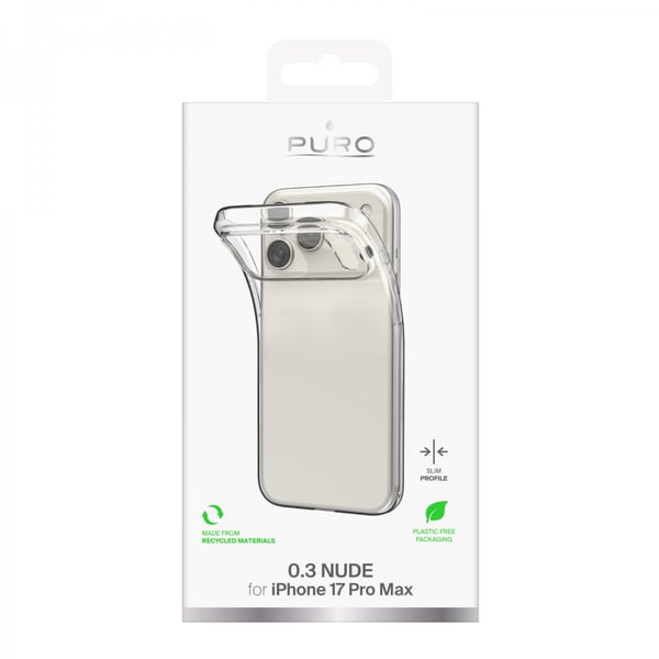 iPhone 17 Pro Max Cover Nude Transparent