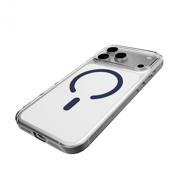 iPhone 17 Pro Max -kuori Lite Mag läpinäkyvä sininen