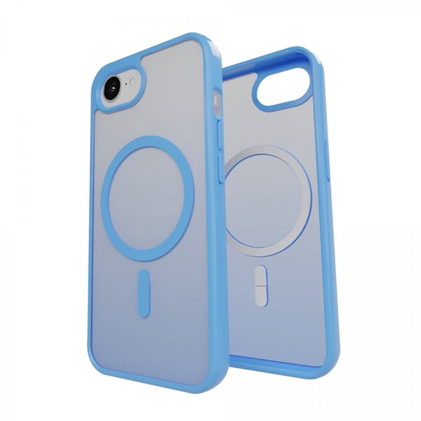 iPhone 16e/17e Cover Gradient Blå