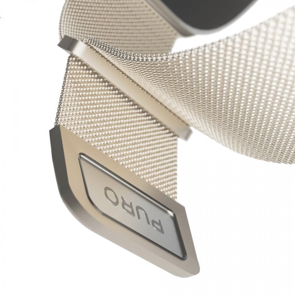 Apple Watch 44/45/46mm/Ultra 49mm Rem Milanese Champagne