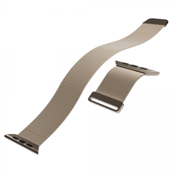 Apple Watch 44/45/46mm/Ultra 49mm Rem Milanese Champagne