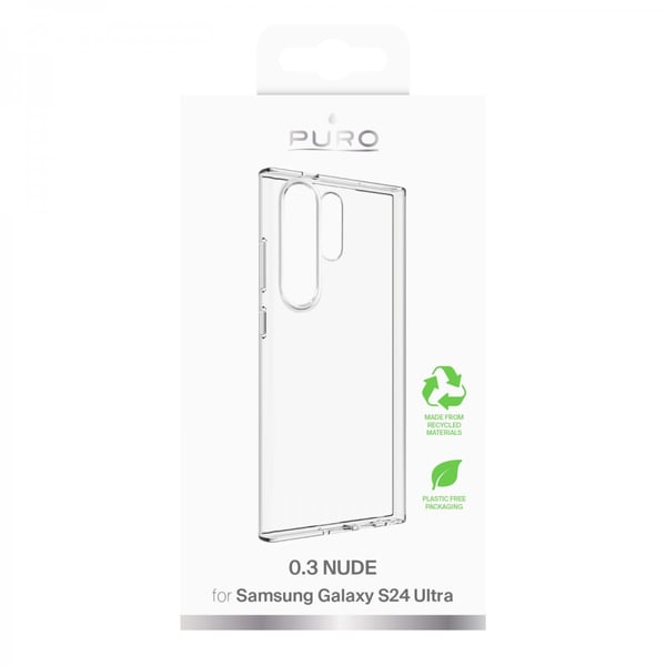 Samsung Galaxy S24 Ultra Deksel Naken Transparent