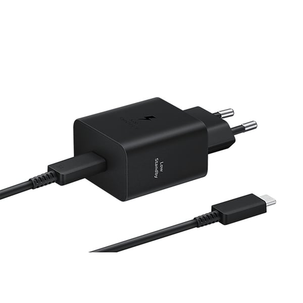 Original oplader med kabel 45W strømadapter sort