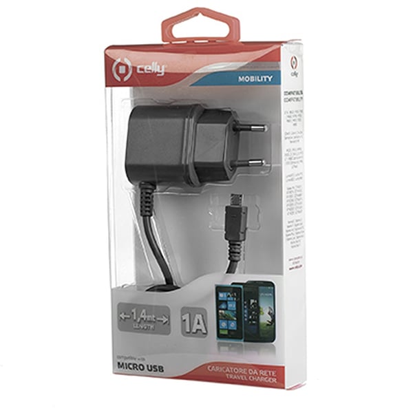Laddare Micro-USB 5W Svart