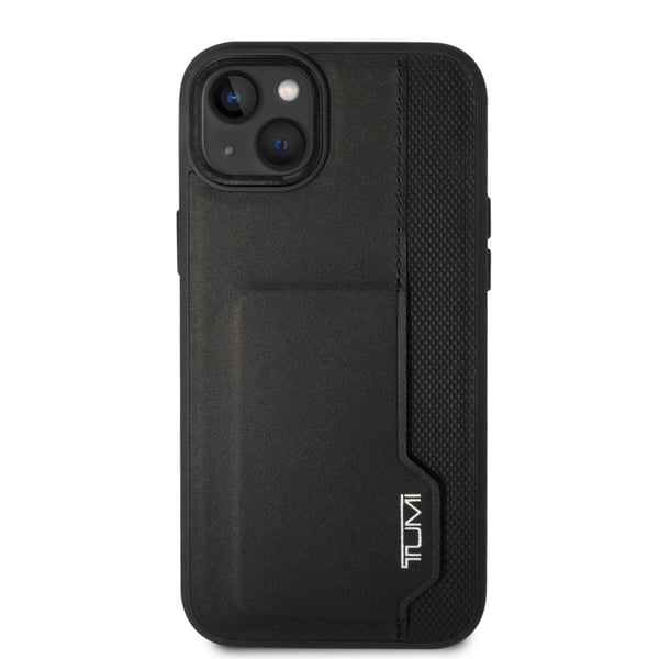 iPhone 14 Plus -kotelo, pystysuuntainen korttipaikka, musta