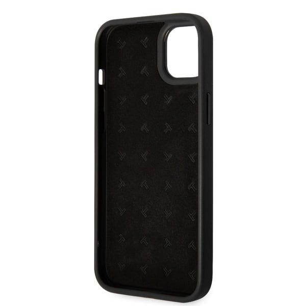 iPhone 14 Plus -kotelo, pystysuuntainen korttipaikka, musta