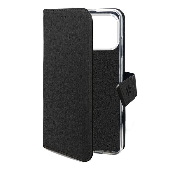 iPhone 17 Pro Deksel Wally Lommebok Etui Svart