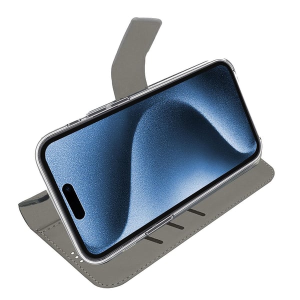 iPhone 17 Pro Deksel Wally Lommebok Etui Svart