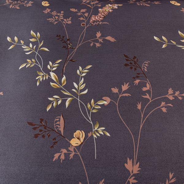 Bomuldssengetøj 140x200 gyldne blomster