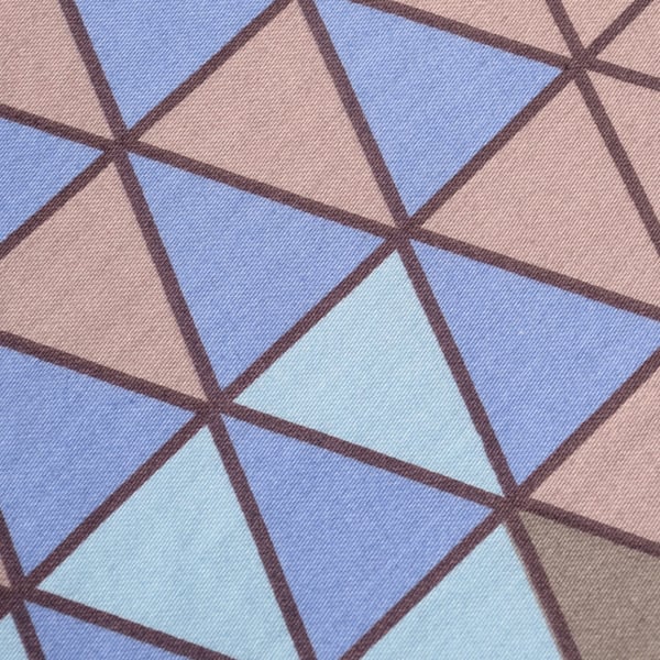 Satiinikangaslakanat 160x200 geometrisella kuviolla beige-sävyissä