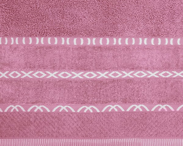Gino handduk 30x50 rosa 550g 100% bomull