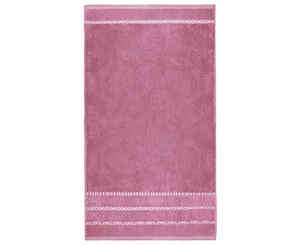 Gino handduk 30x50 rosa 550g 100% bomull