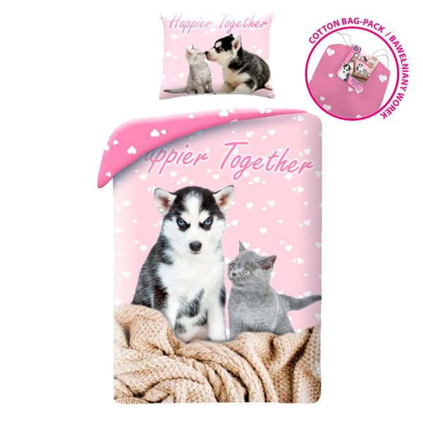 Husky Kitty pakalliset 140x200 puuvilla