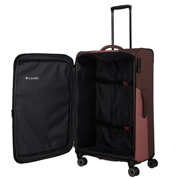 Travelite Via resväska rosa stor 77cm