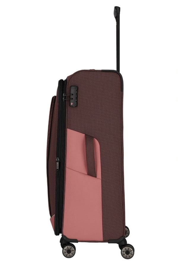 Travelite Via resväska rosa stor 77cm