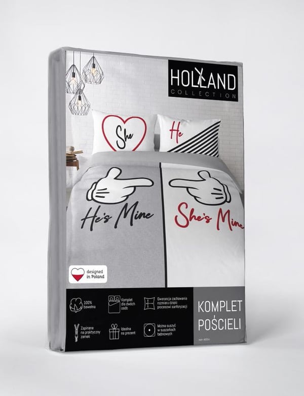 Holland Passionate parisängyn liinavaatteet 160x200 cm