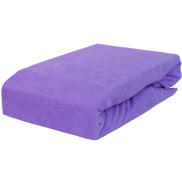 Frotee-aluslakana 140x200 violetti Frotee-aluslakana 140x200 violetti