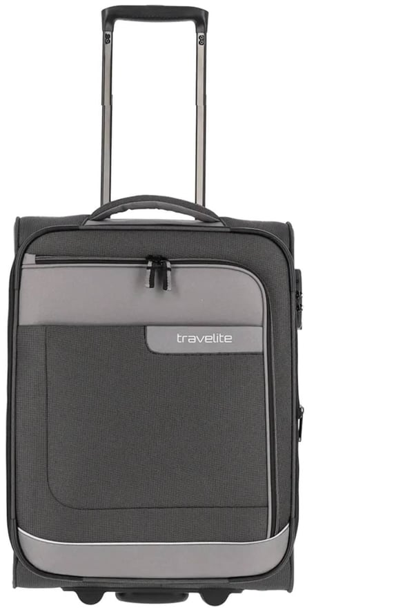 Travelite Via kabiinilaukku S 55cm 2-pyöräinen harmaa