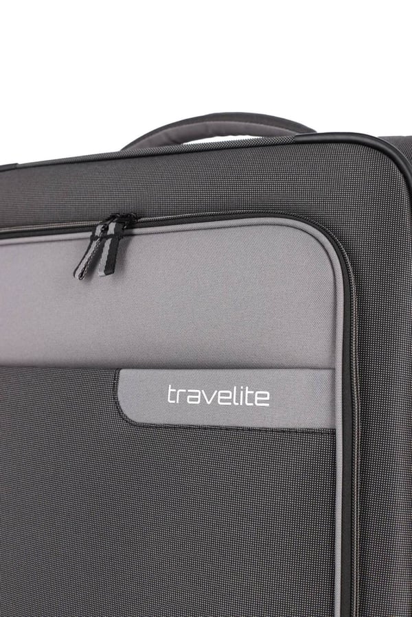Travelite Via kabiinilaukku S 55cm 2-pyöräinen harmaa