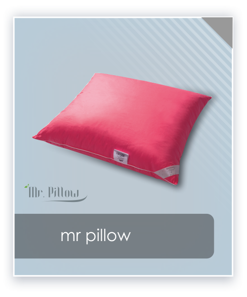 Mr. Pillow Rosainen untuvapeite 50x60 cm 600g