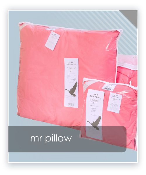 Mr. Pillow halvdunkudde 50x60 cm 700g