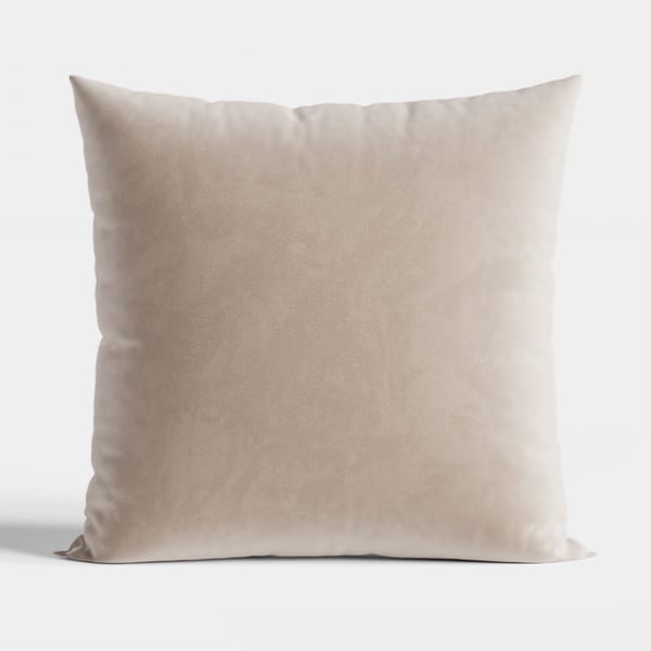 Örngotti 40x40 korusteellinen sametti C.Cream