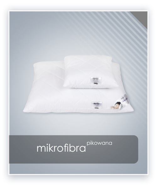 Quiltet antiallergisk pude 40x40 mikrofiber AMZ