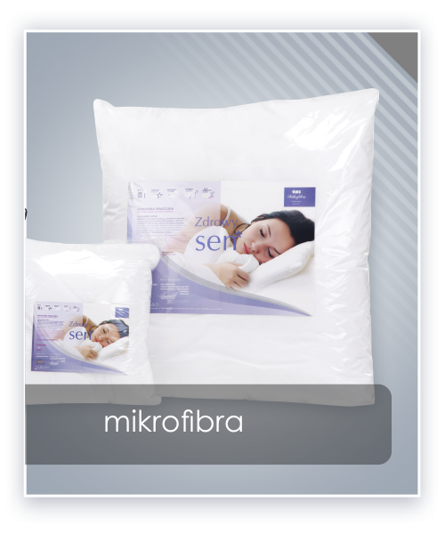 Quiltet antiallergisk pude 50x60 mikrofiber AMZ