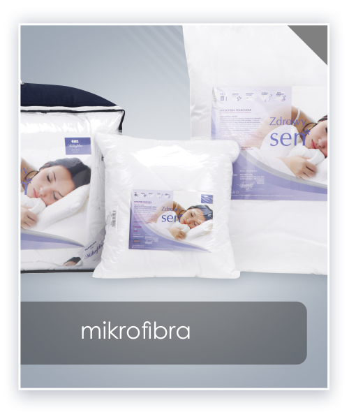 Quiltet antiallergisk pude 50x60 mikrofiber AMZ