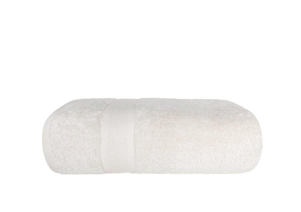 Leo badhandduk 50x90 cm mjuk bomull 450g ecru