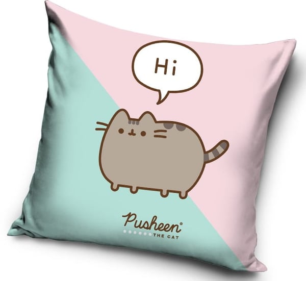 Børnepude 40x40 Pusheen Kitten Velour